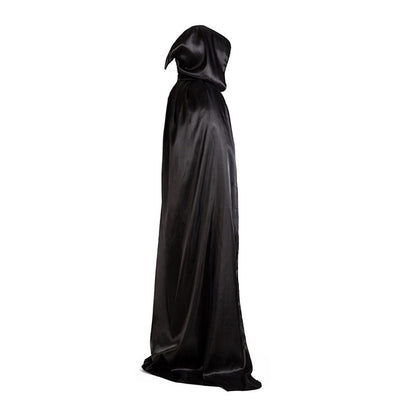 90-150cm Halloween Cloak Hooded Cape Halloween Christmas Cosplay Costume Devil Witch Vampire Cape Halloween Costumes Party Cloak