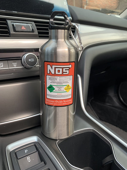 Car Insulation Cup NOS Nitrogen Cylinder Vacuum Stainless Steel Kettle 500ML High-capacity Travel Sports Bottle Water Cup