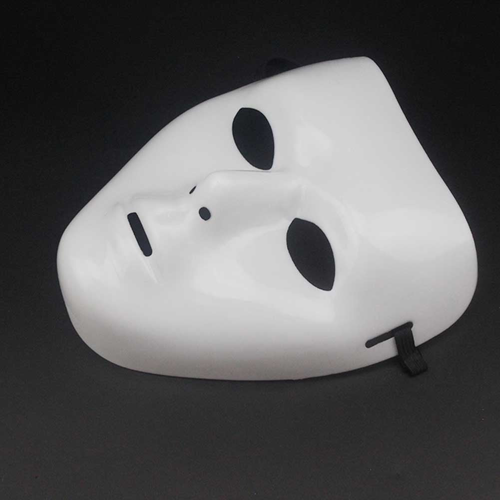 Halloween Jabba WockeeZ Dance Mask Hip-Hop Street Dance White Performances Mask For Man Women White Face Mask Cosplay Props