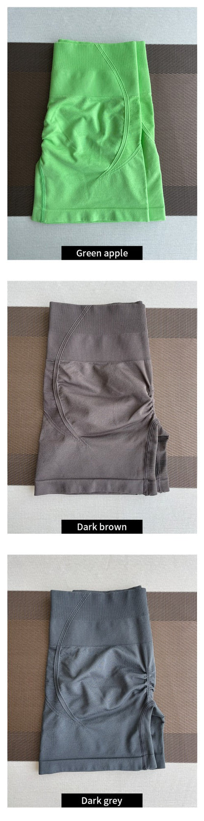 TKITK Seamless Tight shorts Gym shorts Womens Workout Yoga shorts  Soft High Waist Outfits Fitness Sports Wear