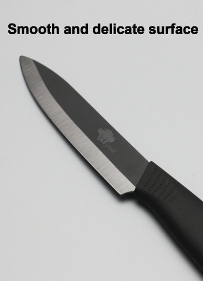 Conjunto de Facas de Cerâmica para Cozinha, 3 4 5 6 polegadas, Faca do Chef, Utilitária, para Fatiar, Cortar Frutas, Legumes, Comida de Bebê, para Descascar, Cabo Antiderrapante
