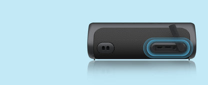 Caixa de Som Bluetooth Ortizan M7, Caixa de Som Portátil com 24W de Som Estéreo Potente, Luzes RGB, Entrada AUX, TF, Bluetooth 5.3, À Prova D'água IPX7