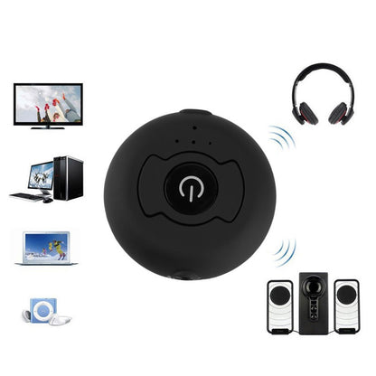 Bluetooth Spliter 5.0 Audio Transmitter for TV, PC Connect, 2 Headphones, 3.5mm AUX, Low Latency, Stereo Wireless Adapter