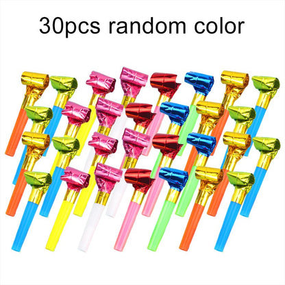 5~100pcs Blowing Telescopic Whistle Party Noise Generator Plastics Party Entertainment Cheering Props Festival Gift Pinata TMZ