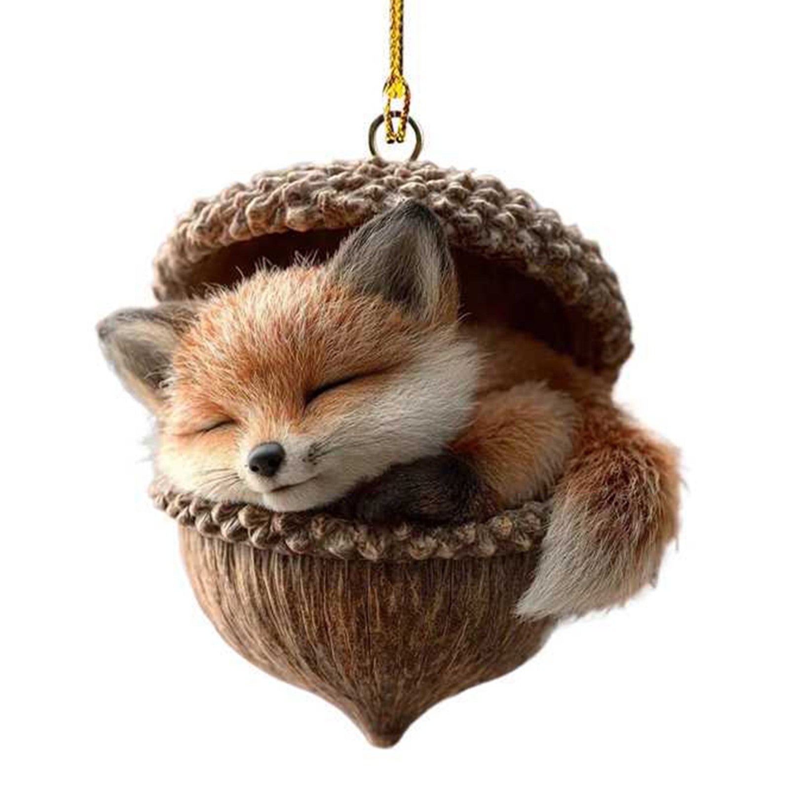 Acrylic Xmas Tree Decorations 2D Animal Ornament Pendant Cute Animal Rustic Seasonal Decor For Tree Window Christmas Present