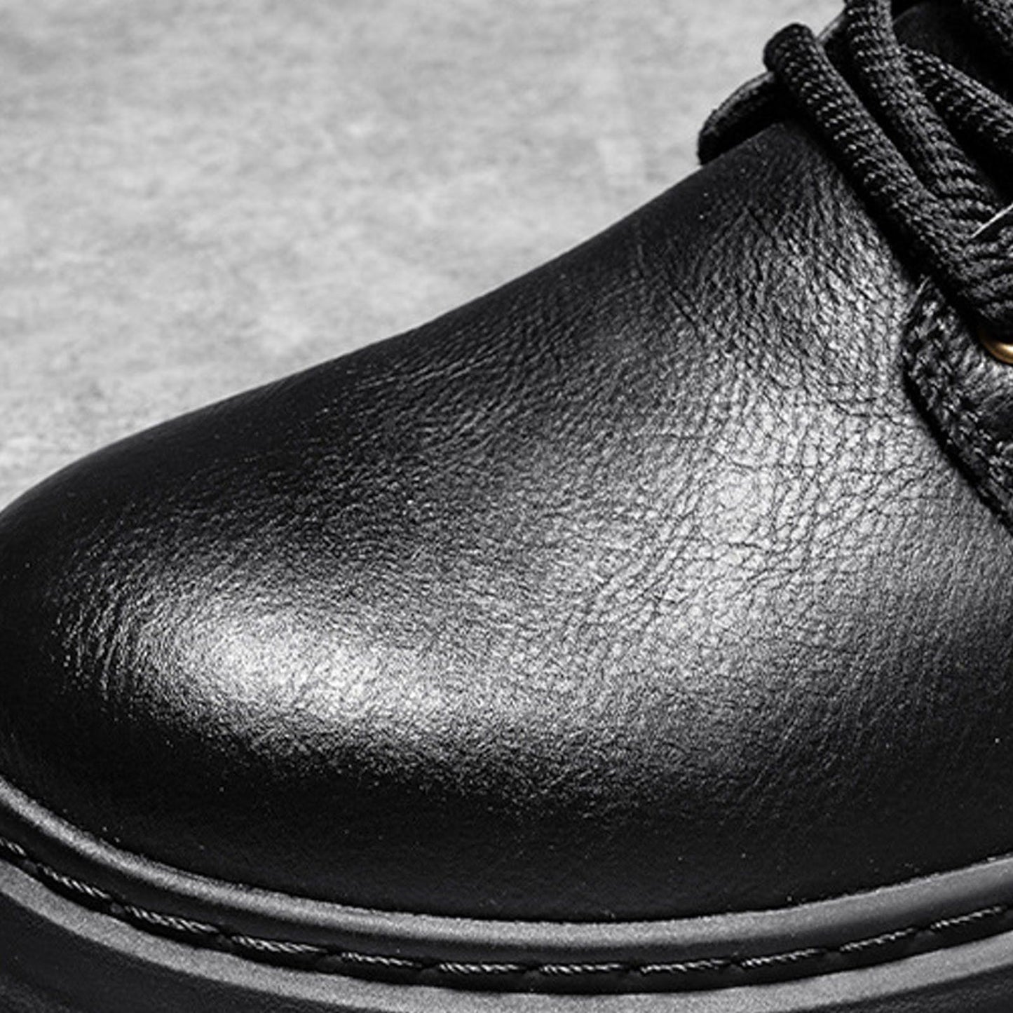 Boot Men'S Velvet Warm And Wear Thick Soled Classic And Fashionable Lace Up Ankle Boots Boots Men Wide Width Zapatos De Hombre