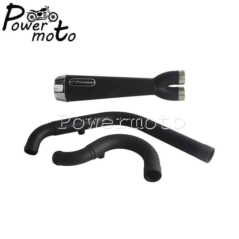 Motorbike Exhaust Pipes Exhaust Baffle Muffler For Harley M8 Softail Low Rider S T Fat Street Bob Standard Slim Deluxe 2018-2025