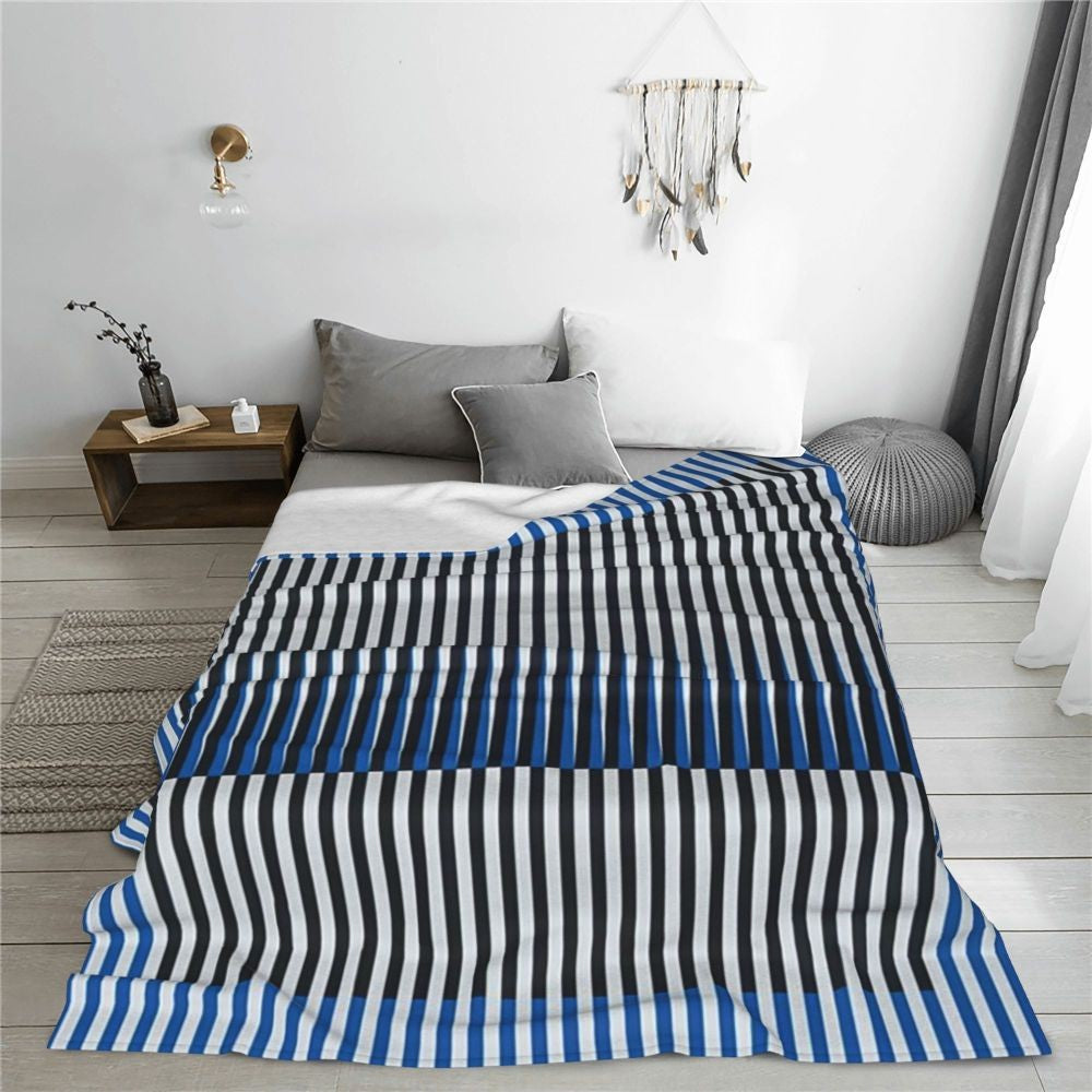Carlos Cruz-Diez Blanket Soft Warm Flannel Throw Blanket Bedspread for Bed Living room Picnic Travel Home Couch