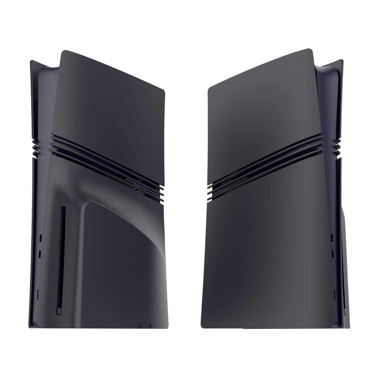Black Faceplates PS5 pro Disc Version Gaming Accessories Case Cover Facade Covering for Enhanced Console Aesthetic