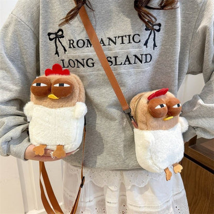 "Little Chicken Plush Handbag - Funny Satchel Purse for Women, Cute & Unique Birthday Gift, Durable & Trendy Women's Accessory";;VERDADEIRO;;"Crossbody bag-1pc