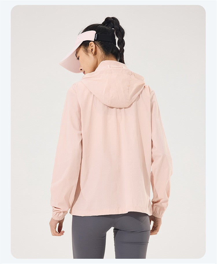 2025 new [new product upgraded skin clothing] high elastic sunscreen clothing men's and women's color contrast machine bag ice s