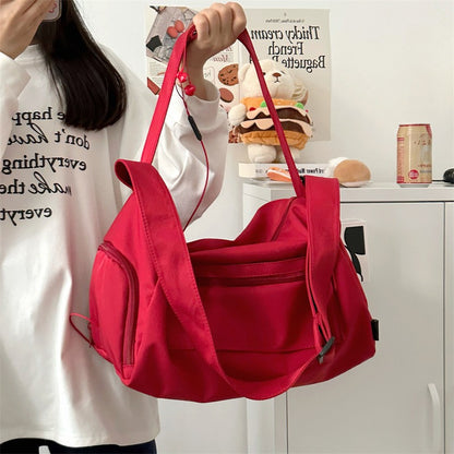 Large Crossbody Travel Tote Bags for Women 2024 Canvas Shoulder Messenger Bag Sports Yoga Satchels Fashion Woman Handbag
