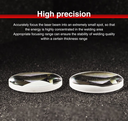 5PCS Handheld Welding Cleaning Focus Collimation Lens D20x4.5 F150/200/400/600 D16x5 Laser for Precision Optical Equipmen