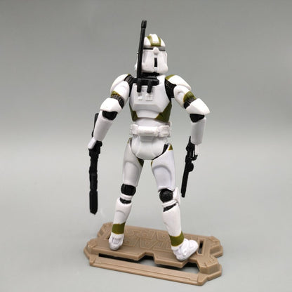 Lote de 3 Bonecos Soltos Star Wars Elite Force 501st 442nd Shadow Utapau Gree Shock Battalion Trooper 3.75" Coleção