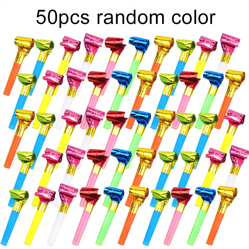 5~100pcs Blowing Telescopic Whistle Party Noise Generator Plastics Party Entertainment Cheering Props Festival Gift Pinata TMZ