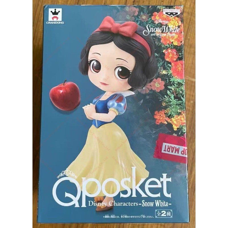 Em Estoque Bandai Qposket Branca de Neve Mulan Alice Coleção de Brinquedos Presentes