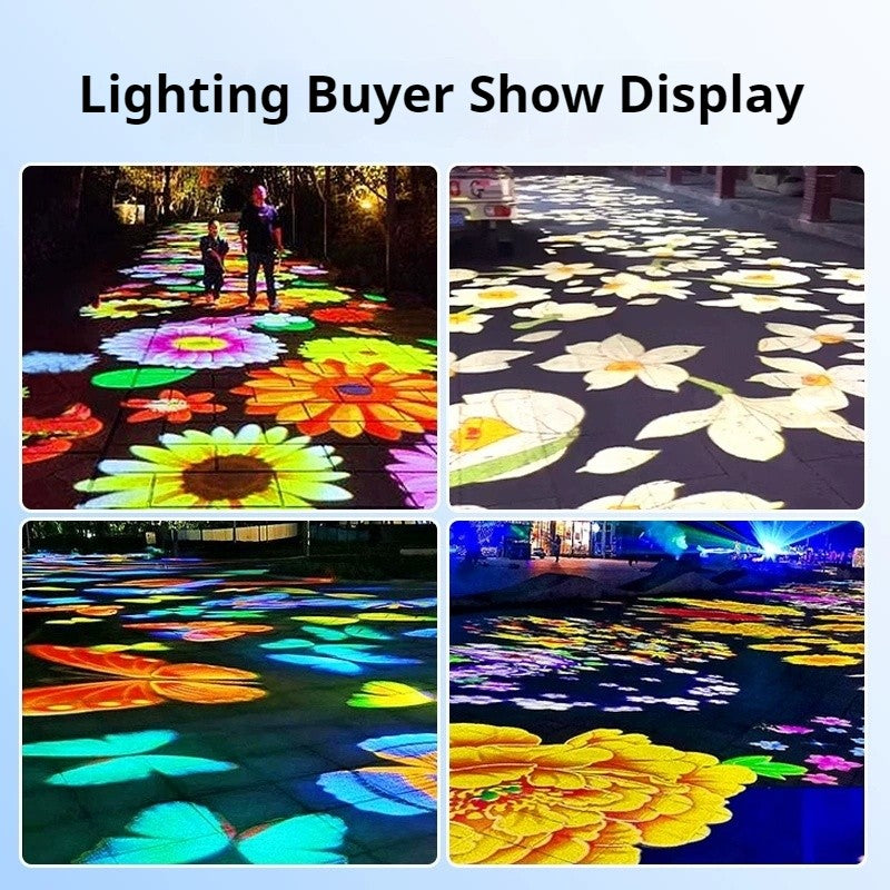 Custom Outdoor Creative Special Effect Pattern Light Led Dynamic Projection Lamp