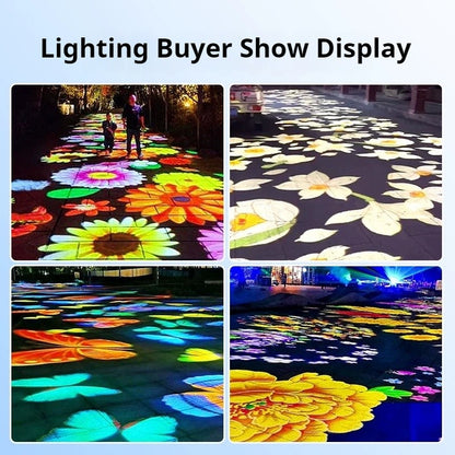 Custom Outdoor Creative Special Effect Pattern Light Led Dynamic Projection Lamp