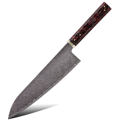 Conjunto de Facas de Cozinha 1-6PC Damasco 3 camadas de revestimento Facas de aço Acessórios de Cozinha Facas Profissionais de Chef Ferramentas de Culinária