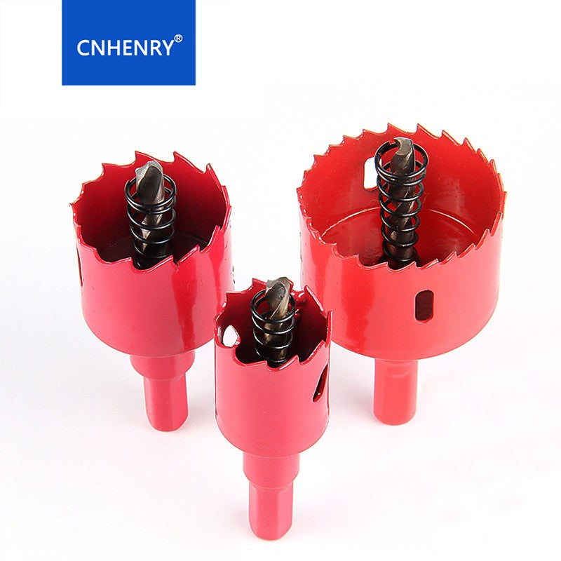 Kit de Serra Copo Bi-Metálica com Brocas e Mandril para Metal, PVC e Plástico - Ferramenta DIY