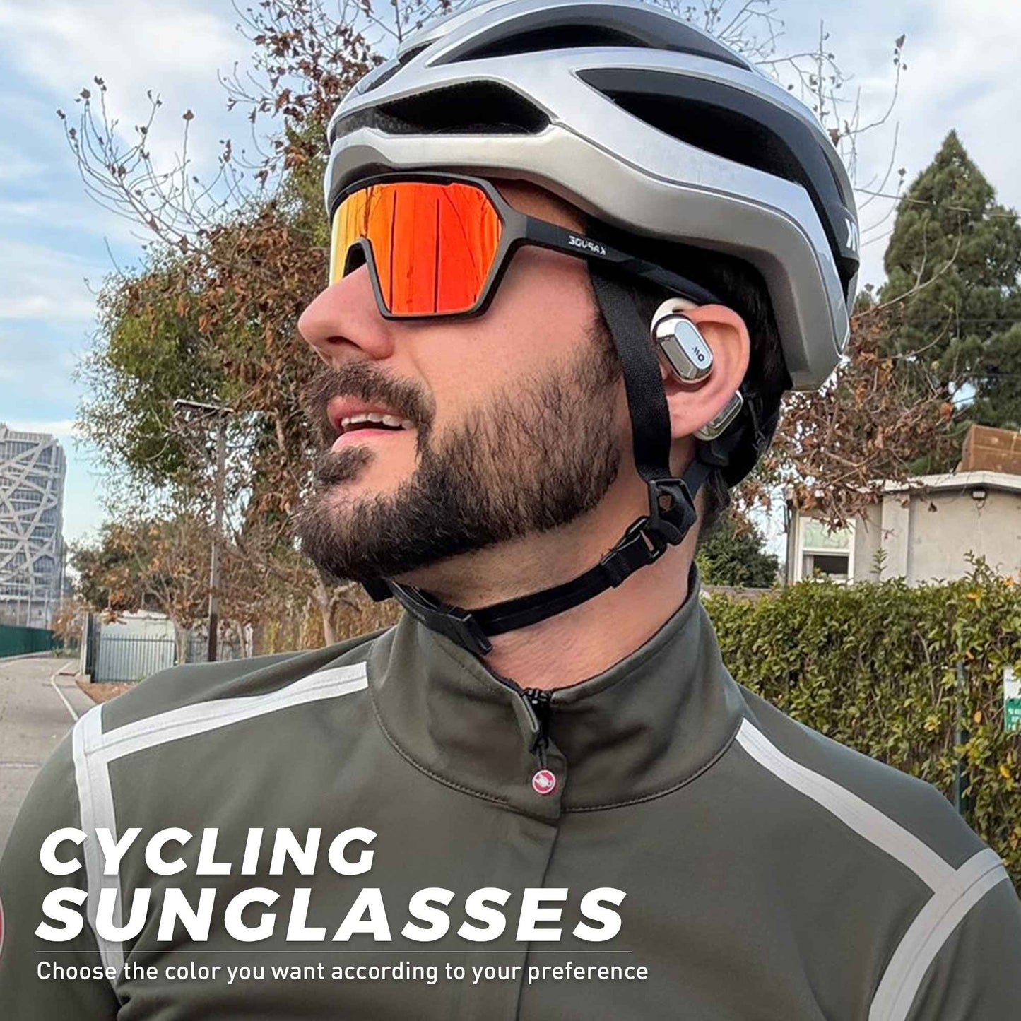 SCVCN Cycling Sunglasses Men Photochromic Glasses Fashion for Women Bike Mountain Road Bicycle Eyewear Cycle Goggles UV400 MTB