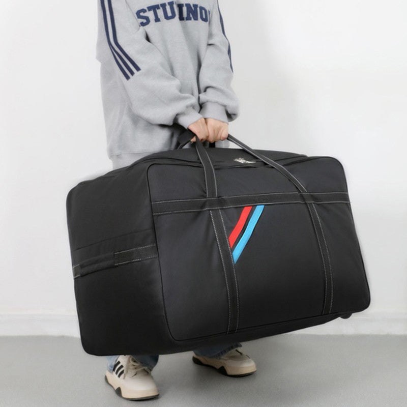 Bolsas de Rodinhas Dobráveis de Grande Capacidade, Mala de Viagem com Rodas, Sacola Impermeável, Bagagem de Rolamento para Fim de Semana