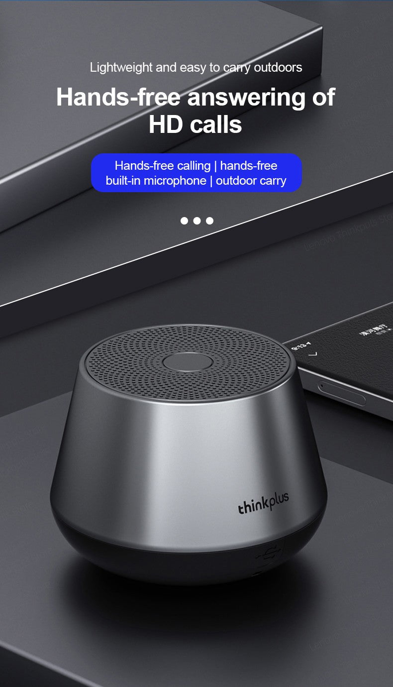Escolha Original Lenovo K3 Pro Bluetooth V5.0 Alto-falante Reprodutor de Música Portátil Altifalante Stereo Surround Sem Fio