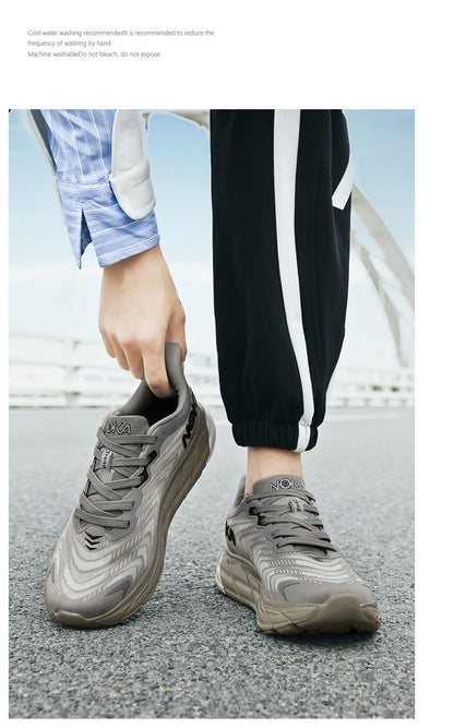 TQBQQ Men's Running Shoes Lightweight Breathable Comfortable Cushioned Sneakers for Walking Gym Casual Wear Athletic Shoes