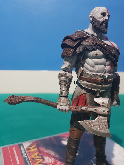 God of War 4 Kratos Boneco de Ação PVC Brinquedo Colecionável 18cm
