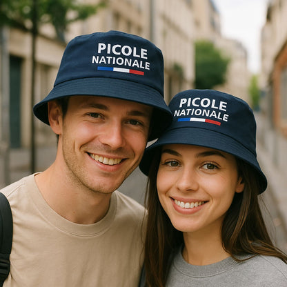 Summer Picole Nationale Bob Man Reversible Bucket Hat Women Cotton Fisherman Cap Unisex Outdoor Sport Sun Activities Panama