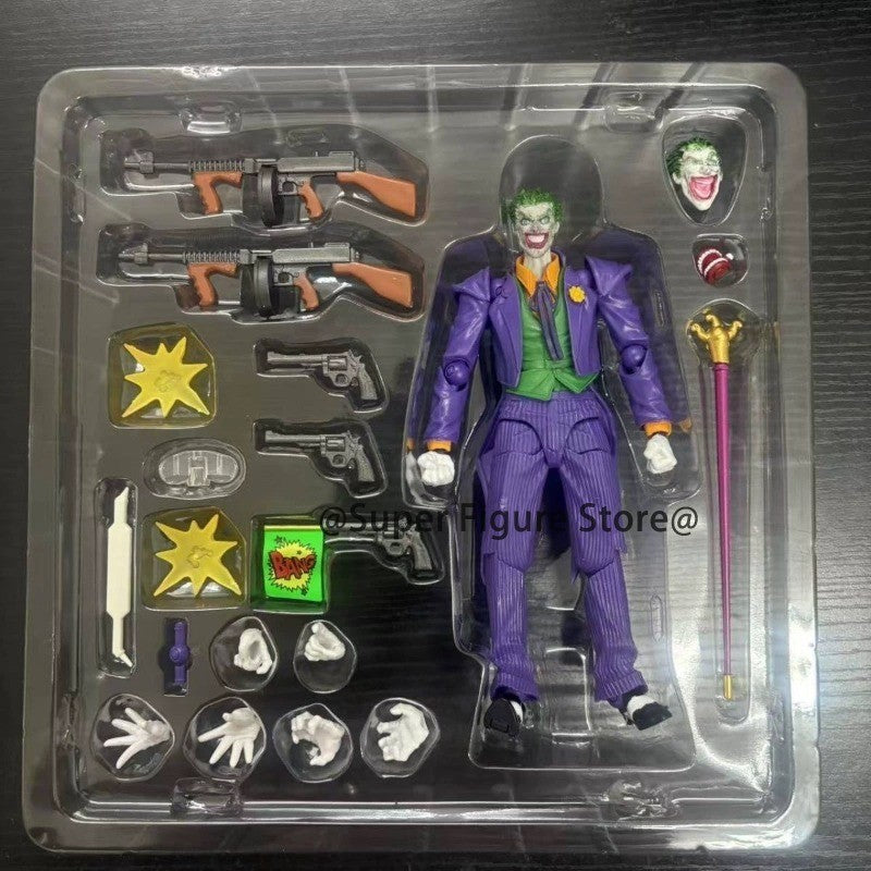 Comic Justice League Coringa Boneco Kaiyodo Revoltech Figuras Amazing Yamaguchi Coleção Decoração Brinquedos Modelo Articulado