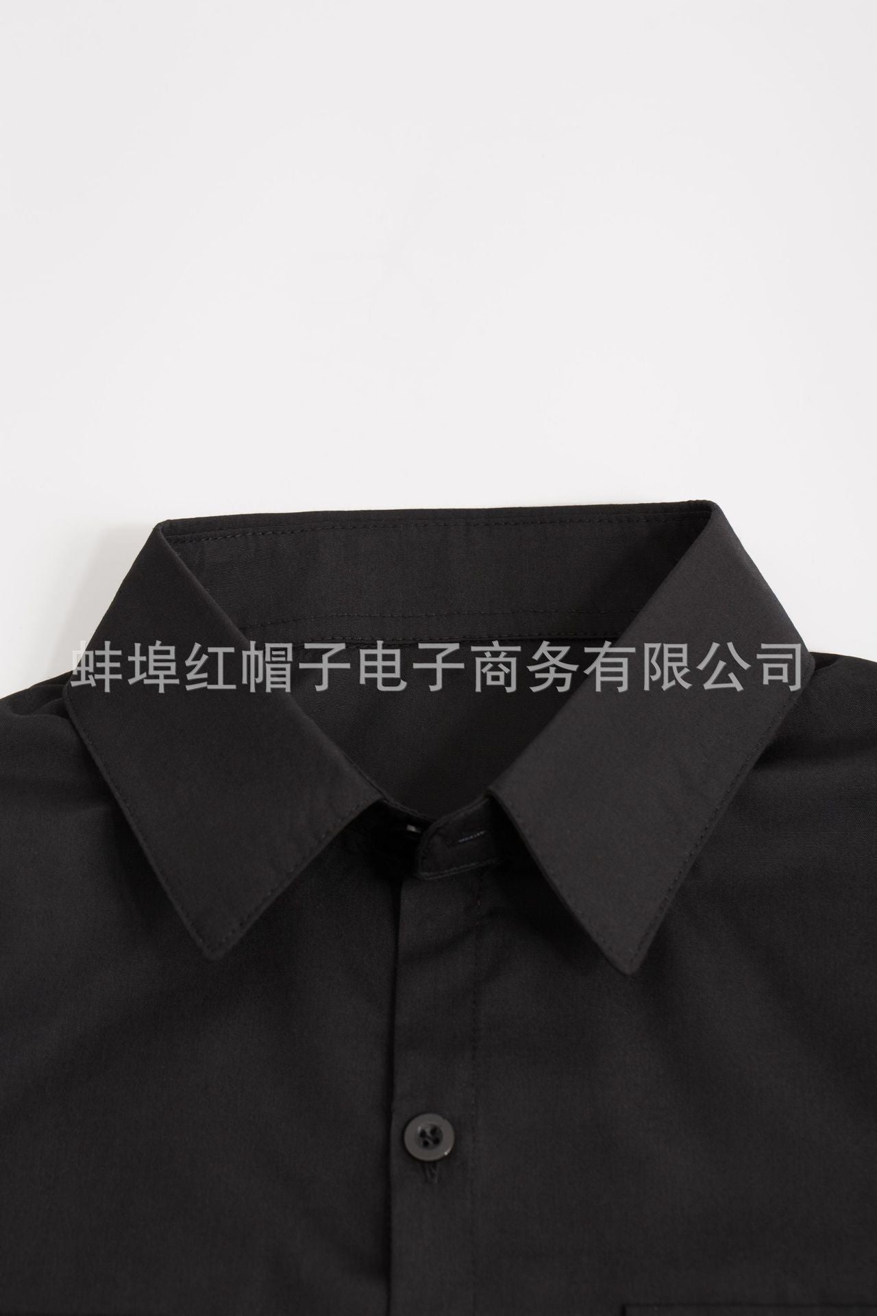 New 2025 Men's Summer Short Sleeve Solid Safari Shirt Loose Casual Cargo Shirt Double Pocket Lapel Button-up Men Work Shirt Tops