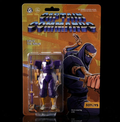 52TOYS Action Figure CAPCOM Final Fight 1PCS Colecionável Decoração de Mesa Presente Criativo para Aniversário 3.75inch/10cm