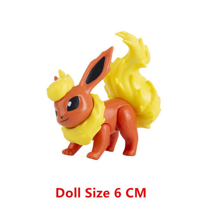 Pokémon 4-13cm Bonecos de Desenho Animado Filme Anime Pikachu Eevee Charmander Mewtwo Bonecos Colecionáveis Melhor Presente de Aniversário para Crianças