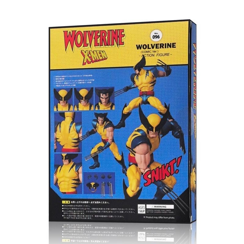 CT Toys Gambit Wolverine Figure Mafex 138 Hellverine Mafex 96 Boneco de Ação X-Men Marrom Quadrinhos SHF Modelo KO Boneco de Brinquedo