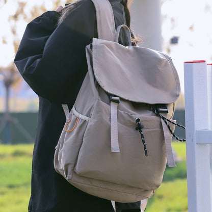 Outdoor Backpack for Women, Lightweight Hiking and Mountaineering Bag, Large Capacity Travel Bag for Men, Drawstring Couple Backpack, Laptop Backpack, Boarding and Camping Bag