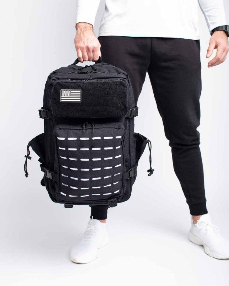 Mochila Tática 25L/50L Caça MOLLE Bolsa GYM Para Homens EDC Caminhada Ao Ar Livre Com 2 Porta-Garrafas