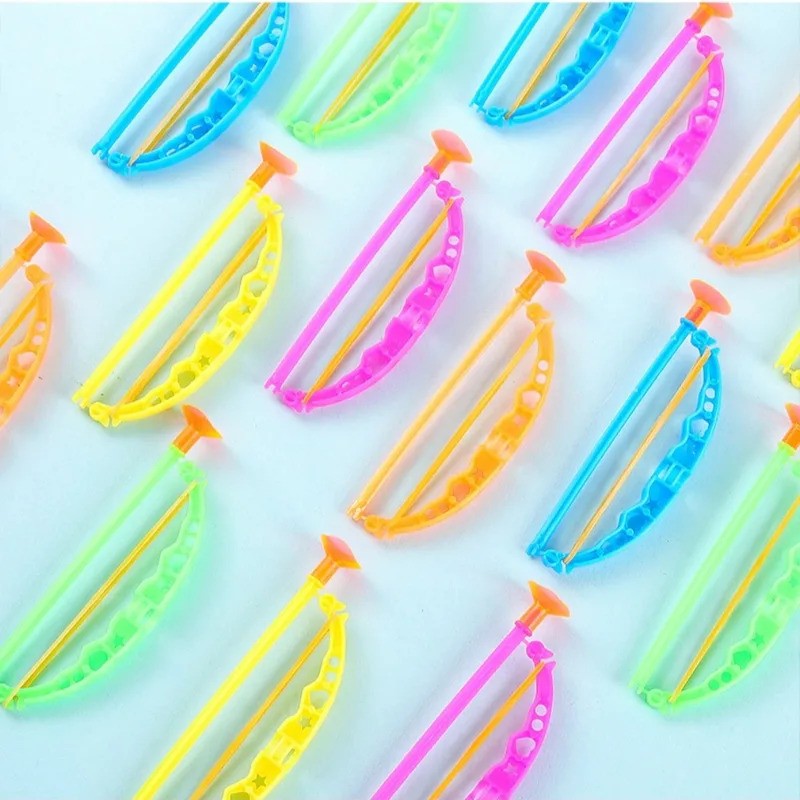 12/24/36Pcs Mini Shooting Small Bow and Arrow Outdoor Game Birthday Party Outdoor Sports Party Kindergarten Carnival jhh