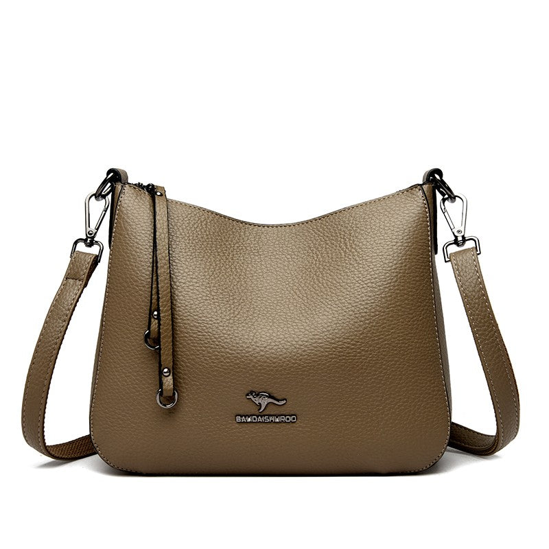 Genuine Brand Top Quality Pu Leather Shoulder Crossbody Sac Luxury Women Bags Handbags Designer Casual Female Messenger Bag 2025