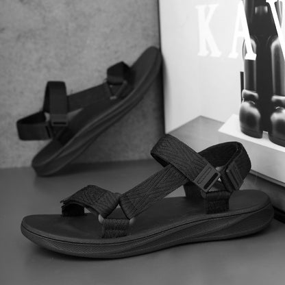Men's Sandals Summer New Trendy Sports Shoes Non-Slip Wear-Resistant Soft-Soled Cool Beach Shoes for Men