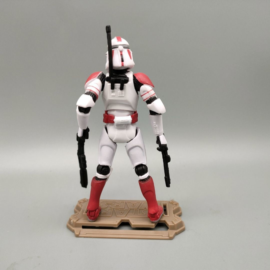 Lote de 3 Bonecos Soltos Star Wars Elite Force 501st 442nd Shadow Utapau Gree Shock Battalion Trooper 3.75" Coleção