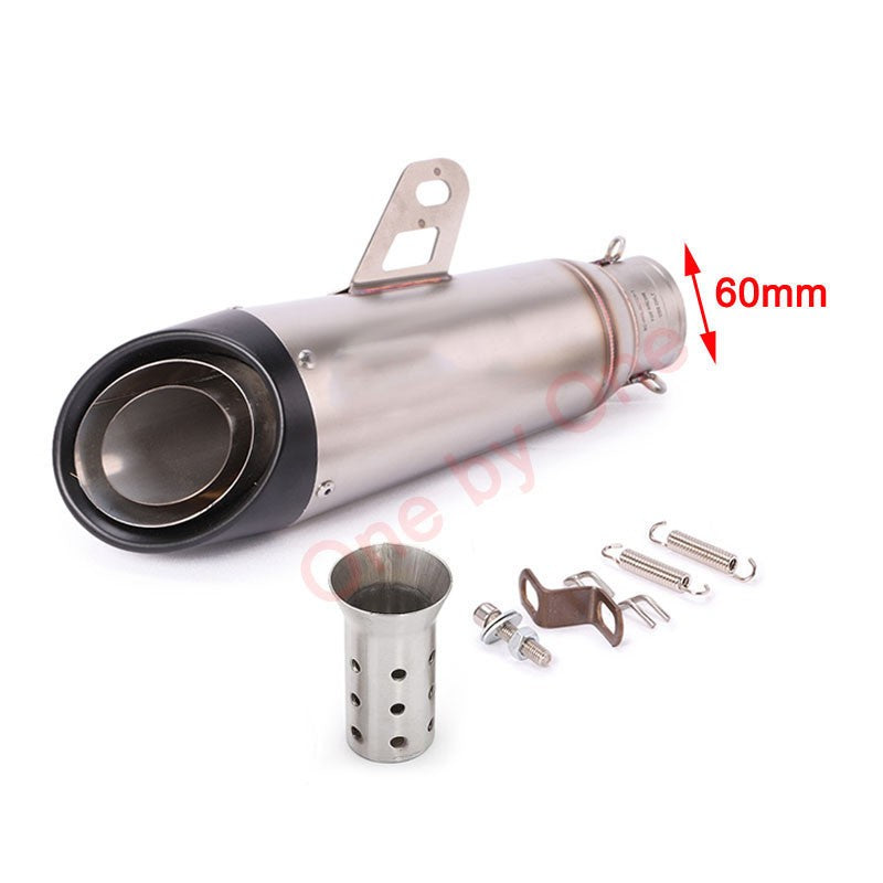 Universal Motorcycle Exhaust Muffler Pipe Escape Moto DB Killer For Honda R6 R15 R1 R3 MT07 Tmax155 XMAX GSX250