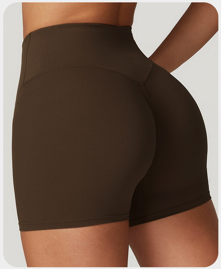 SWELTERING Gym Fitness Shorts Running Cycling Sports Shorts Breathable Workout Short Leggings High Waist Fitness Yoga Shorts