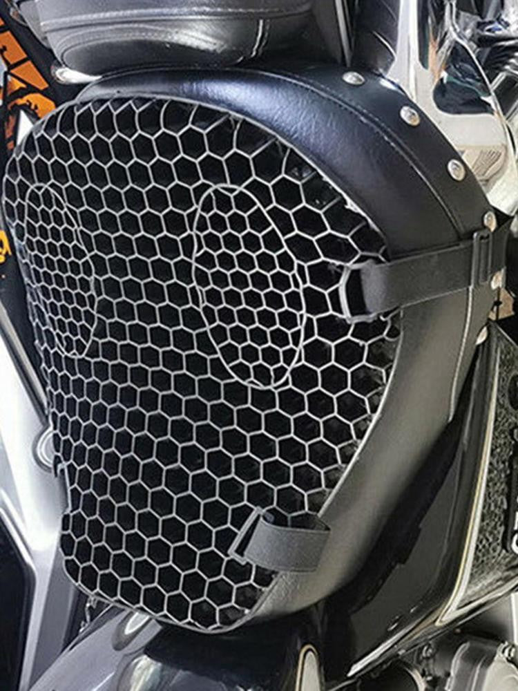 Almofada de Assento de Gel Colmeia para Moto Tecido de Malha 3D Capa de Descompressão Confortável para Moto Almofadas Absorventes de Choque e Alívio