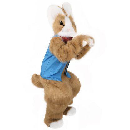 Adult Finished Product Full Set of Realistic Rabbit Fursuit Suit Cartoon Mascot Christmas Fancy Dress Halloween Mascot Costume