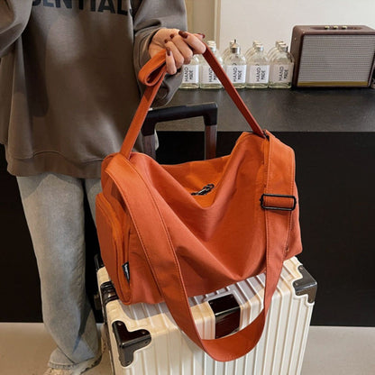 Portable Multifunction Travel Tote Bag High Capacity With Shoes Pocket Sports Gym Bag Luggage Shoulder Bag Fitness Yoga Daypack