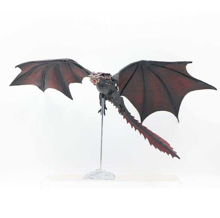 Ice Black Fire Dragon Drogon Deluxe Figure Collective Toys