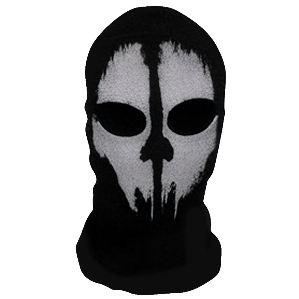 Halloween Ghost Full Face Mask Skull Scary Ghost Skeleton Motorcycle Cycling Headmask for Halloween Cosplay Balaclava Halloween
