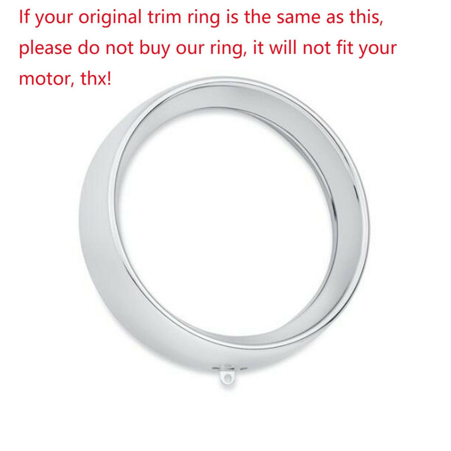Anel de Acabamento Cromado do Farol de 7'' para Motocicleta + Capa de Luz de Neblina de 4,5'' + Anel de Acabamento do Sinal de Direção Estilo Viseira para Harley Touring FLH Softail
