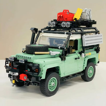 Novo 2336pcs Decoração de Casa veículo off-road clássico 90 modelo de construção 10317 montagem mecânica presente de aniversário de menino